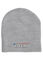 Load image into Gallery viewer, Full Kozmo Head Wrap Skull-Warmer Beanie Grey